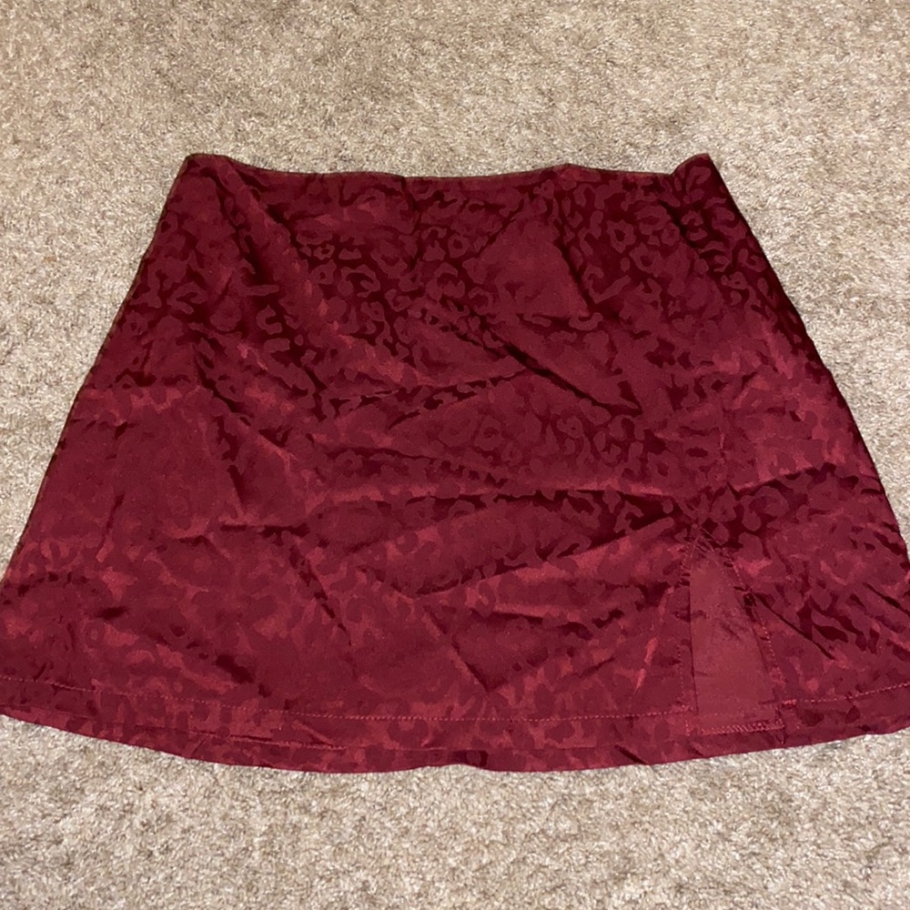 Red skirt!